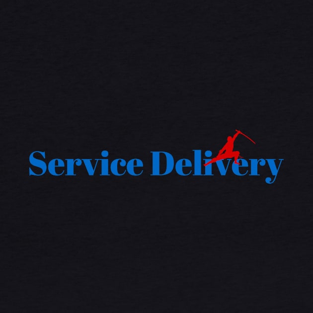 Master Service Delivery Ninja by ArtDesignDE